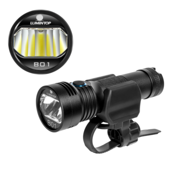 Lumintop B01 850LM 210m USB Rechargeable Bike Light Anti Glare Bicycle Headlight 21700 18650 Flashlight Outdoor Torch Light