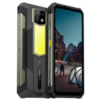 Ulefone Armor 24 Versatile Light 64MP Dual Camera 64MP Night Vision 22000mAh 24GB 256GB Helio G96 NFC 6.78 inch 120Hz Android 13 66W Fast Charge IP68 IP69K Waterproof 4G Rugged Smartphone