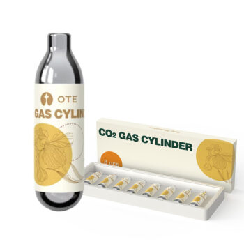 OTE CO₂ Gas Cylinder For H1 Soda Makers 5 Boxes 40Pcs CO₂ Gas Capsules