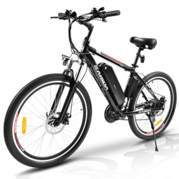 KAISDA K26M Electric Bike 36V 12.5AH Battery 250W Motor 26inch Tires 40-70KM Max Mileage 120KG Max Load Electric Bicycle