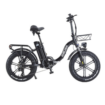 [EU DIRECT] BURCHDA R8WS Electric Bike 48V 20AH Battery 800W Motor 20x4.0inch Tires 80-90KM Mileage Range 180KG Max Load Folding Electric Bicycle