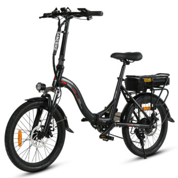 [EU Direct] SAMEBIKE JG-20-FT Electric Bike 10Ah 36V 250W 20 Inches Electric Bike 40-80km Mileage Max Load 150kg Dics Brake