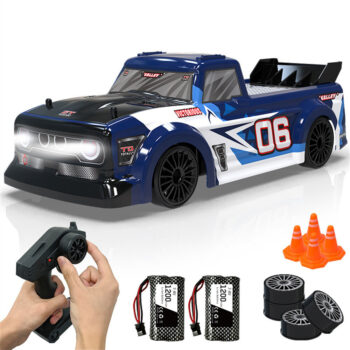 Volantex 78504-3 RTR Two Batteries 1/14 2.4G 4WD Drift RC Car LED Light High Speed On-Road Vehicles Models Toys