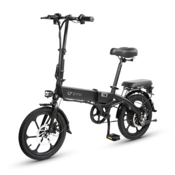 [EU Direct] DYU A1F 36V 250W 7.5AH 16inch Folding Electric Bicycle 25KM/H Top Speed 25KM Mileage 120KG Payload Electric Bike