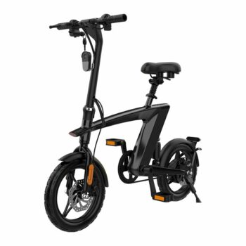 [EU Direct] H1 Electric Bike 250W Motor 36V 10Ah Battery 14inch Tires 25KM/H Top Speed 75KM Mileage Range 100KG Max Load Electric Bicycle