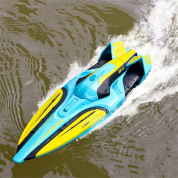 4DRC S1 2.4G 4CH RC Boat Fast High Speed Water Model Remote Control Toys RTR Pools Lakes Racing Kids Children Gift