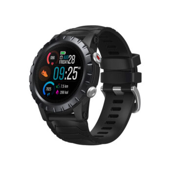 Zeblaze Stratos 1.32 inch 360*360px Screen HR SpO2 VO2 Max Monitor 120 Sports Modes 25 Days Standby 5ATM Waterproof Outdoor Smart Watch