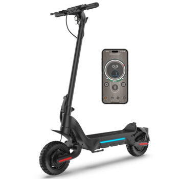 [EU DIRECT] S9 Plus Electric Scooter 48V 18Ah Battery 600W*2 Dual Motors 10inch Tires 50-70KM Mileage Range 120KG Max Load Folding E-Scooter