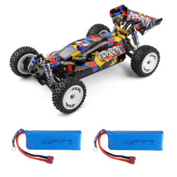 Wltoys 124007 Several Battery 1/12 2.4G 4WD Brushless RC Car 75km/h Off-Road Speed Racing Vehicles Models RTR Toys