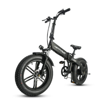 [EU DIRECT] Happyrun HR2006 Electric Bike 350W Motor 36V 10Ah Battery 20x4inch Fat Tires 25KM/H Top Speed 50KM Max Mileage Folding Electric Bicycle