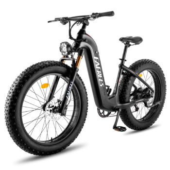 [EU DIRECT] FAFREES F26 Carbon X Electric Bike 48V 22.5AH Battery 1000W Motor 26*4.8inch Fat Tire 120-140KM Max Mileage 180KG Max Load Electric Bicycle