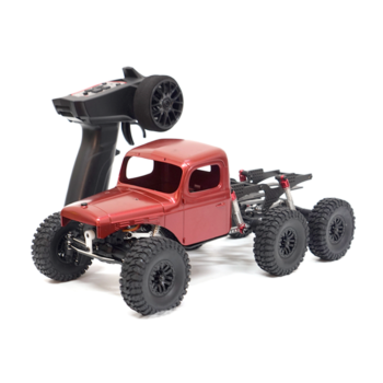 FURITEK CAYMAN PRO FUR-2271 1/24 6X6 Carbon Fiber RC Car Kit Brushless Micro Rock Crawler Truck Mini Komodo Full SCX24 Stellar Transmission with TX RX Vehicles Models