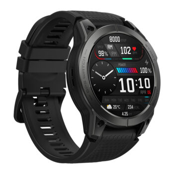 [Flagship 2023] Zeblaze Stratos 3 Premium GPS Smart Watch 1.43 inch Ultra 466*466 Pixels HD AMOLED Display Built-in GPS Hi-Fi Bluetooth Phone Calls BT5.3 IP68 Waterproof Smart Watch