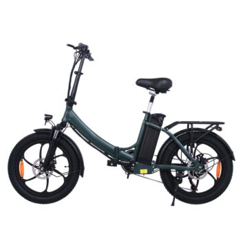 [EU DIRECT] ONESPORT OT16 Electric Bike 48V 15Ah Battery 350W Motor 20*3.0inch Fat Tires 100-130KM Max Mileage 120KG Max Load Folding Electric Bicycle