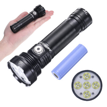 Astrolux® EP05 5* LH351B 2500LM Super Bright LED Flashlight With 21700 Battery Type-C Fast Rechargeable High Performance Portable Torch Outdoor Activitives LED Light