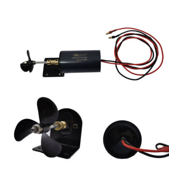 QX_Motor Underwater Propeller 545 / 50T 12V 16V Brushed Motor for Unmanned / Nesting Trawler/Remote Control /Duck Boat RC Vehicles Models Parts