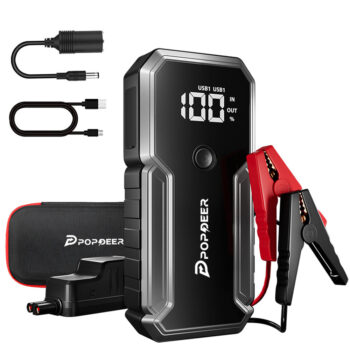 [Preorder] POPDEER PD-J02 23800mAh 3000A Jump Starter with QC 3.0 Fast Charging for 10.0 Gas/8.0L Diesel