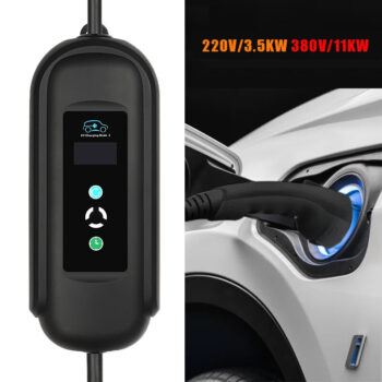 [EU Direct] Type 2 16A Portable EV Fast Charger 3 Phase Charger for EV 11KW Fast Home EV Wallbox For Electric Car Charging