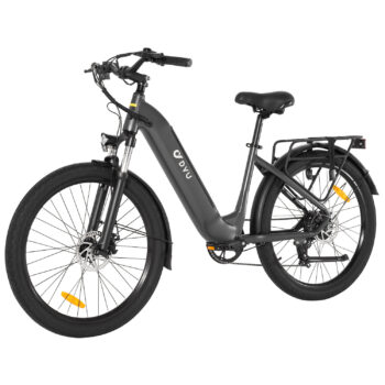 [EU DIRECT] DYU C1 Electric Bike 36V 10AH Battery 350W Motor 26inch Tires 60KM Max Mileage 120KG Max Load Electric Bicycle