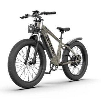 [US Direct]  AOSTIRMOTOR HERO 1000W 52V 20Ah 26Inch Electric Bicycle 30-45KM Max Mileage 140KG Max Load Oil Brakes Electric Bike