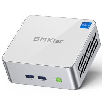 GMKTEC NucBox M3 12TH Gen Intel Core i5-12450H 8 Core 12 Threads Mini PC 16GB RAM 1TB SSD WIFI6 BT5.2 Dual HD DPPort 4K Triple Display Windows11 Pro Mini Computer