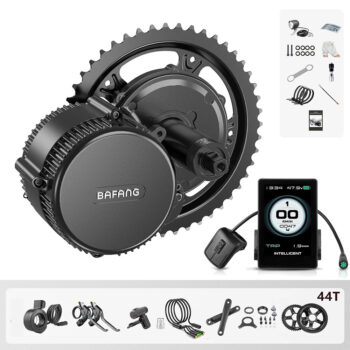 [EU DIRECT] BAFANG BBS02B 48V 750W Mid-Motor Conversion Kit Electric Bike Kits Electric Bicycle Mid Drive Motor Kits 860C LCD Display Screen 44/46/48/52T Chainwheel