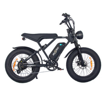 [EU DIRECT] ONESPORT ONES3 Electric Bike 48V 15AH Battery 500W Motor 20*4.0inch Fat Tires 50KM Max Mileage 120KG Max Load Electric Bicycle