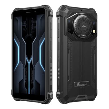 FOSSiBOT F101P Loud Speaker 7GB RAM 64GB ROM 10600mAh 24MP Triple Camera 5.45 inch 18W Fast Charging IP68 IP69K Waterproof Helio P22 Octa Core 4G Rugged Smartphone