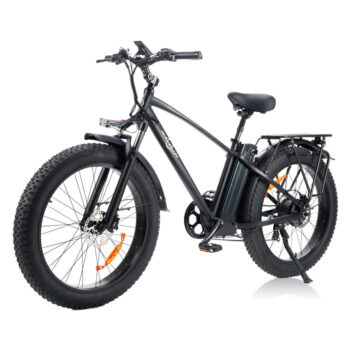 [EU Direct] PHNHOLUN P26 PRO Electric Bike 48V 24AH Battery 1500W Motor 26*4.0inch Tires 175KM Max Mileage 150KG Max Load Electric Bicycle