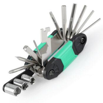 16 In 1 Bicycle Multitool  Repair Tool Kit With Bike Tire Levers Hex Wrench  For Road Mountain Bikes Accessories