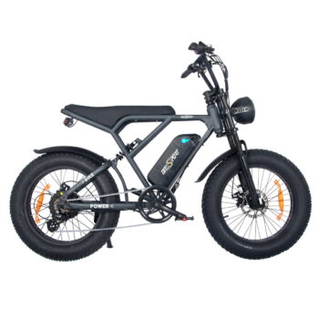 [EU DIRECT] ONESPORT ONES3 Electric Bike 48V 15AH Battery 500W Motor 20*4.0inch Fat Tires 50KM Max Mileage 120KG Max Load Electric Bicycle