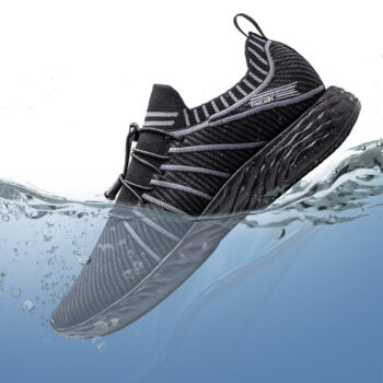 ONEMIX Water Resistance Sneakers All Direction Strong Waterproof Tech Anti-fouling Quick Cleaning Breathable Lightweight Sports Shoes   for Outdoor Climbing Hiking Cycling