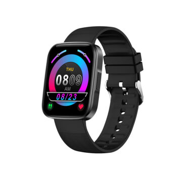 KT58S 1.69 inch Screen Heart Rate Blood Pressure Blood Oxygen Exercise Record Sleep Monitoring Fitness Tracker 40 Days Long Standby BT 5.0 Smart Watch