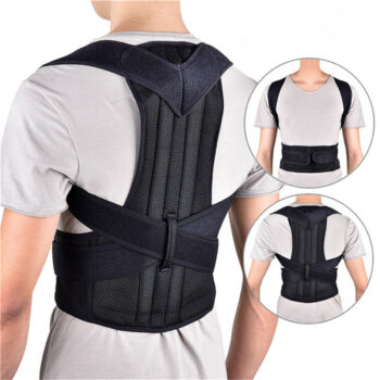 Adjustable Back Support Belt Back Posture Corrector Shoulder Lumbar Spine Support Back Protector