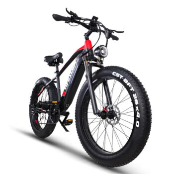 [EU DIRECT] TIFGALOP ES28 Electric Bike 48V 18AH Battery 1000W Motor 26inch Tires 80KM Max Mileage 250KG Max Load Electric Bicycle