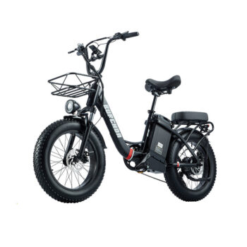 [EU DIRECT] BURCHDA U8 Electric Bike 1000W Motor 48V 31.5AH Battery 20inch Tires 200KM Max Mileage 200KG Max Load