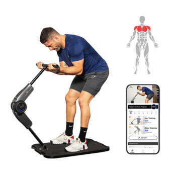 [EU Direct] HALYTUS Hookee Plus All-in-one Smart Fitness Equipment 5-100 lbs Resistance 20 Levels Adjustable Resistance App Training Guide of Abdomen Hips Legs for Home Gym Workout