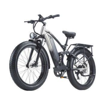 [EU DIRECT] BURCHDA RX90 Electric Bike 750W Motor 48V 17.5AH Battery 26inch Tires Double Suspension 60-70KM Max Mileage 180KG Max Load