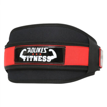 AOLIKES Gym Weightlifting Belt Adjustable Waist Back for Squat Dumbbell Barbell Deadlifts Training Fitness