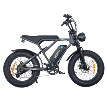 [EU DIRECT] ONESPORT ONES3 Electric Bike 48V 17AH Battery 500W Motor 20*4.0inch Fat Tires 50KM Max Mileage 120KG Max Load Electric Bicycle