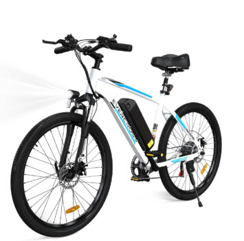 [EU Direct] EVERCROSS EK15 Electric Bike 36V 12AH Battery 250W Motor 26inch Tires 35-90KM Max Mileage 120KG Max Load Electric Bicycle