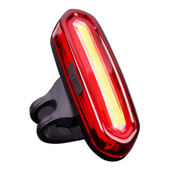 Bike Taillight 600mAh Battery 4 Light Modes USB-C Rechargeable IPX6 Waterproof Wear-resistant Lightweight Bicycle Rear Light for Night Cycling