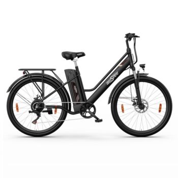 [EU DIRECT] ONESPORT OT18 Electric Bike Upgarde Version 7-Speed 36V 14.4Ah Battery 250W Motor 26inch Tires 40-60KM Max Mileage 135KG Max Load Electric Bicycle