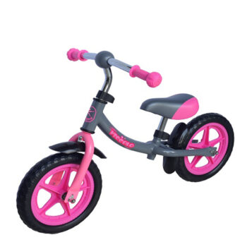 [EU Direct] LIFEFIT® BAMBINO 12-inch Colorful Children Balance Bike No Pedal Training Bicycle Beginner with Adjustable Handlebar and Seat for 2-6 Years Old Kids