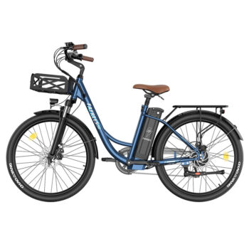 [EU DIRECT] FAFREES F26 Lasting Electric Bike 36V 20.3AH Battery 250W Motor 26inch Tires 800-100KM Max Mileage 120KG Max Load Electric Bicycle