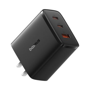 GaN Tech Baseus Cube Pro 65W 3 Port USB PD Charger 2USB C+USB A PD2.0 PD3.0 QC3.0 QC2.0 SCP FCP AFC PPS Fast Charging Wall Charger Adapter CN Plug for iPhone 13 14 15 15 Pro or Pro Max for Samsung Galaxy S23 for Xiaomi 13pro