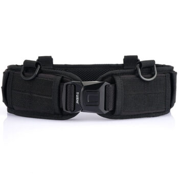 TUSHI Outdoor Tactical Belt Multifunctional Waist Seal Training Equipment Weight-Bearing Waist Seal Belt for Hiking Camping Climbing