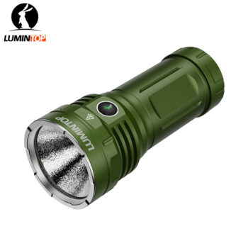 Lumintop GT4695 SFP55 LED 15000LM 800M Ultra Strong Flashlight with 32000mAh 46950 Powerful Battery USB Rechargeable Searching LED Torch for Hiking Camping Searching