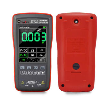 TOOLTOP ET11S or ET12S 2In1 Thermal Imager Digital Multimeter 6000 Count Voltage Current Resistance Capacitance Diode Frequency Tester PC Data Transfer