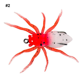 1Pcs Colour Spider Lure 7g 5cm Fishing Lure for Bass Catfish Fishing Tools